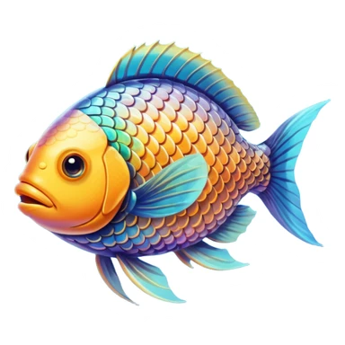 Bola Fish sticker