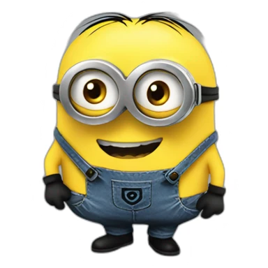 gang member minion sticker