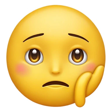 Emoji giving the side eye sticker