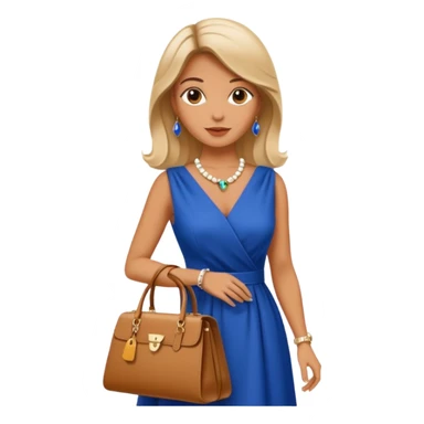 italian fashion with bag sticker