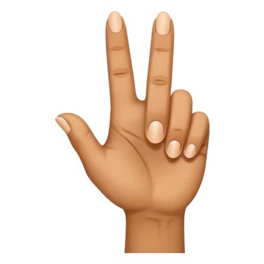 una de señalar sticker