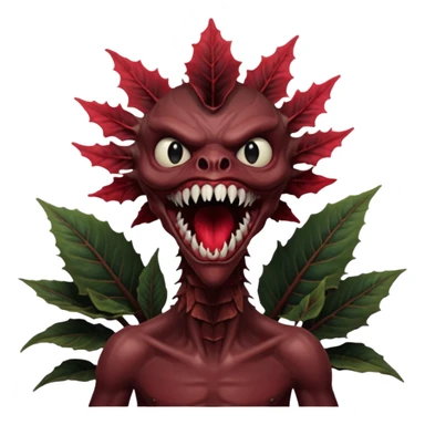 A demogrogonfrom Stranger Things sticker