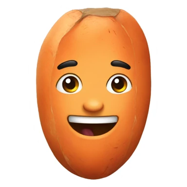 Eat sweet potatoes sticker