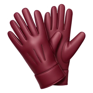 burgundy gloves sticker