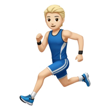 Create me an emoji where the word MHA IS AN EMOJI AND MHA is for a  running club sticker