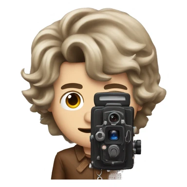 Harry Styles with Camera  sticker
