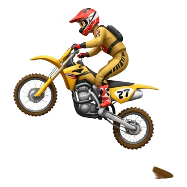 Moto cross sticker