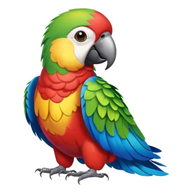 a full Parrot sticker