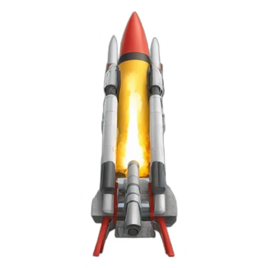 american rocket launcher sticker