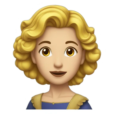 la belle et la bête sticker