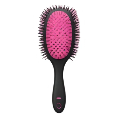 pink hairbrush  sticker