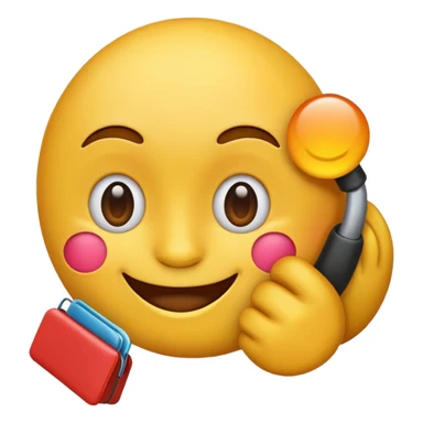 Moving emoji sticker