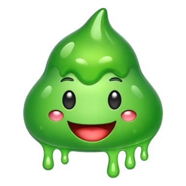 Slime emoji sticker