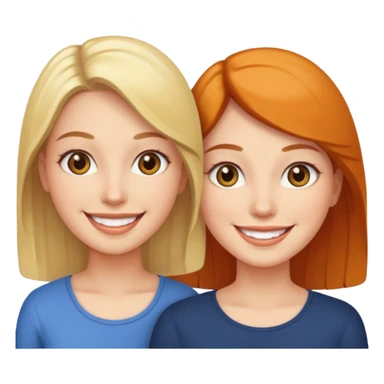 Ma meilleur amie et moi (femme) sticker