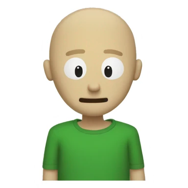 baldi from baldi's basics sticker