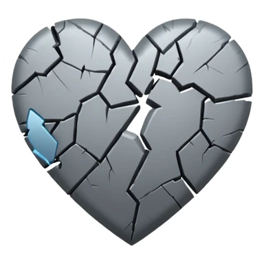 Broken heart epic sticker