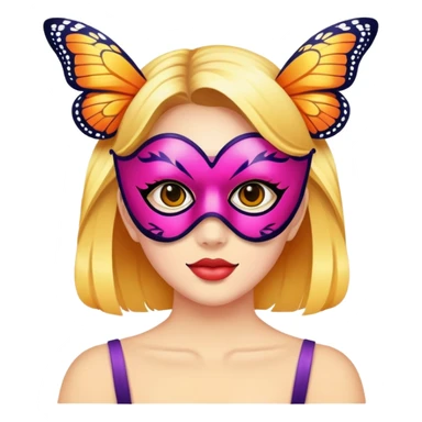 Crea un emoji para usar en WhatsApp con estos dos emoji 🥷🏻🦋. sticker