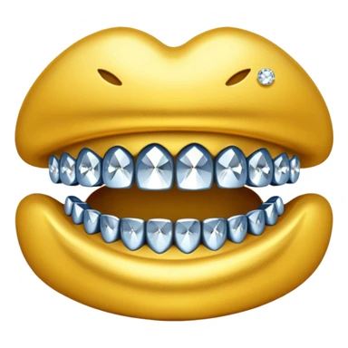 GRILLZ WITH DIAMONDS sticker
