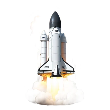 spacex Falcon 9 rocket launching sticker
