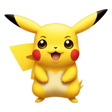pikachu avec un coeur sticker