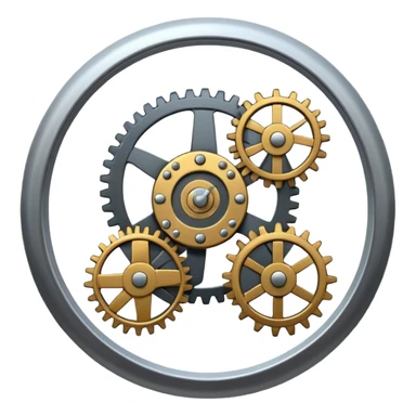 Clock Gear sticker