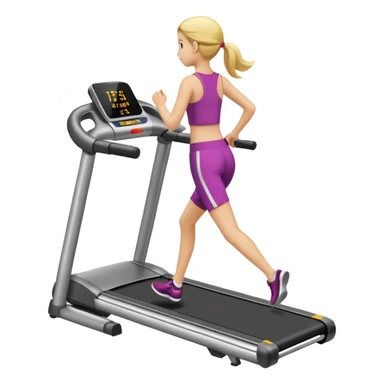 Treadmill sticker