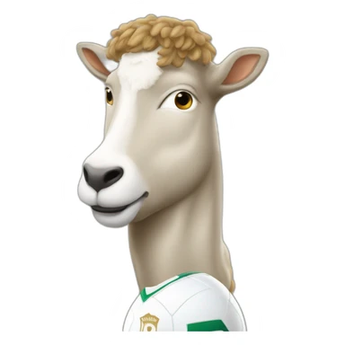 Ronaldo sur une chevre sticker
