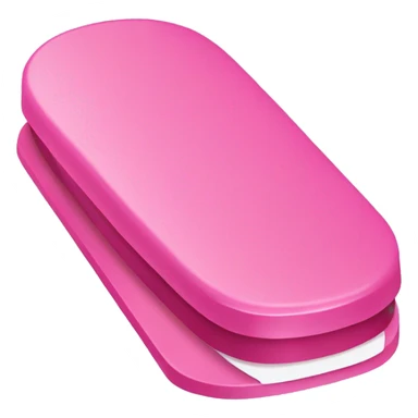 Pink Nail file  sticker