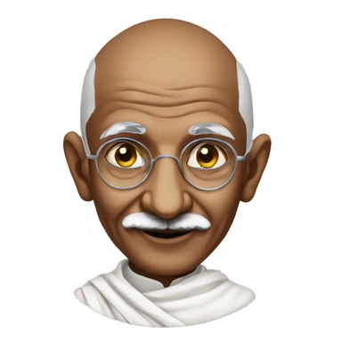 mahatma gandhi sticker