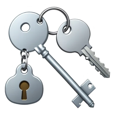 Whose keys are they sticker