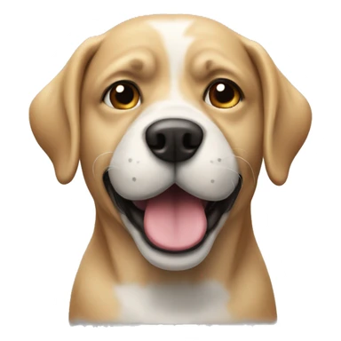 Dog wearing a sumbrero sticker