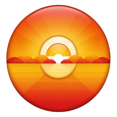 sunrise sticker