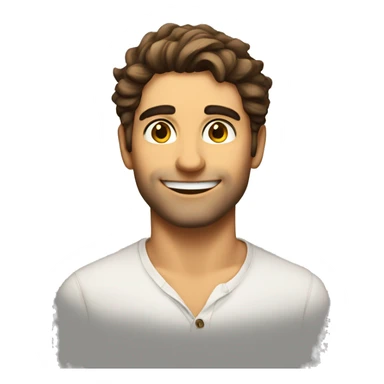 Handsome Italian guy that is my sun makes me happy  sticker