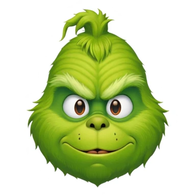 Grinch sticker