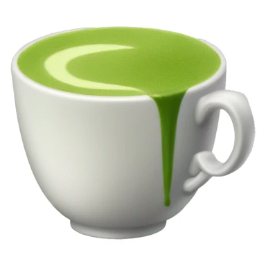 Cup of matcha  sticker