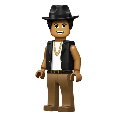 BRUNO MARS lego full body sticker