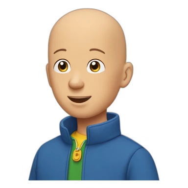 caillou chamailow  sticker