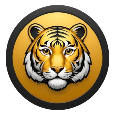 tigers woods team logo sticker
