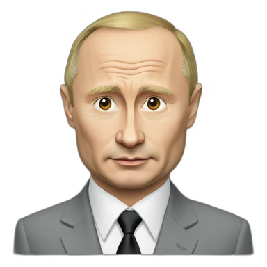 vladimir putin with a laptop sticker
