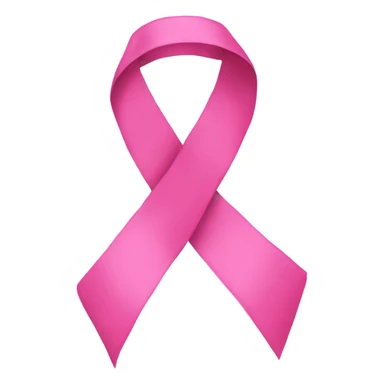 Pink ribbon sticker