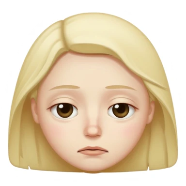 a sleepy and tired person sticker