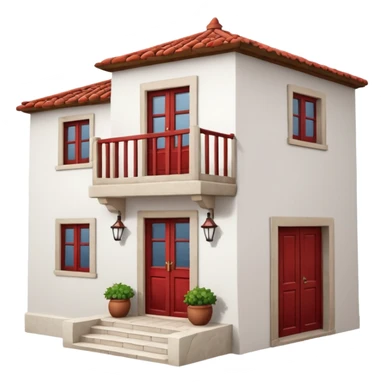 Portugal village house sticker
