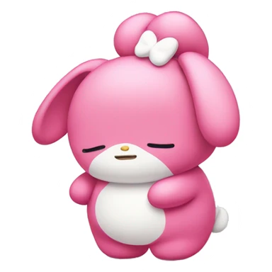 Fat My Melody sticker