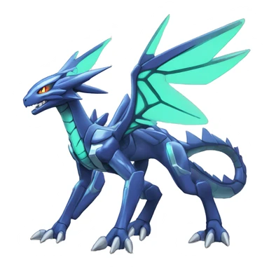  Cool Cute Edgy Shiny Godly Ethereal Digimon-Genesect-Dialga-Reptile full body sticker