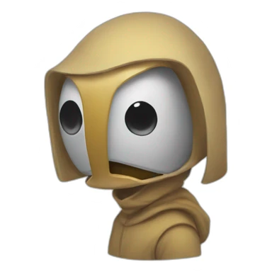 Imposteur form among us sticker