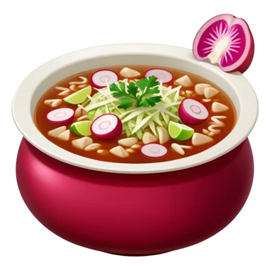a delicious hot bowl of pozole sticker