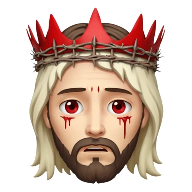 Jesus on the cross sticker