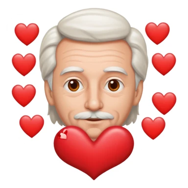 Horst Whitman hearts sticker