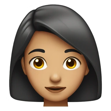 girl side eyeing someone sticker