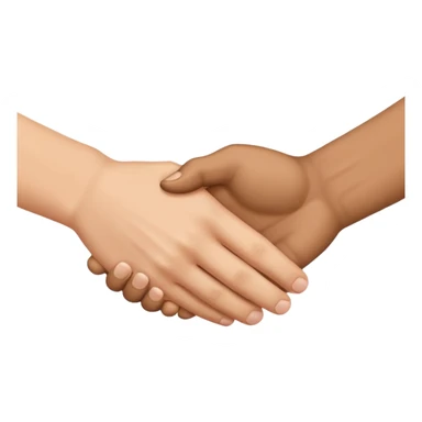 shaking hands sticker